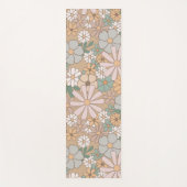 Fleurs de tapis de yoga personnalisées (Devant)
