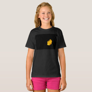 Fleurs de tasse à beurre Filles cn T-shirt