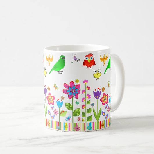 fleurs de tasses (Devant droit)