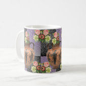 fleurs de tasses (Devant gauche)