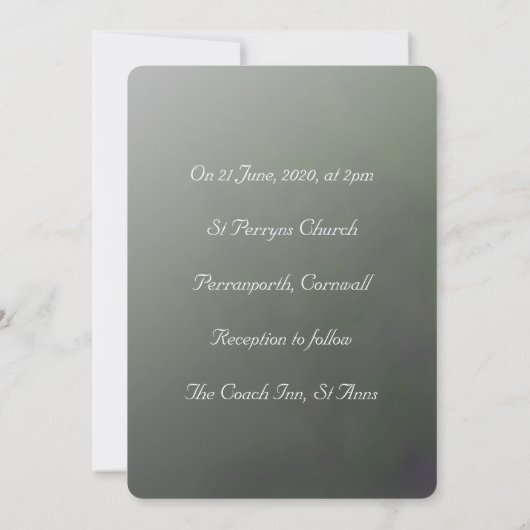 Fleurs de tulipe jaune vif Faire-part de mariage (Dos)