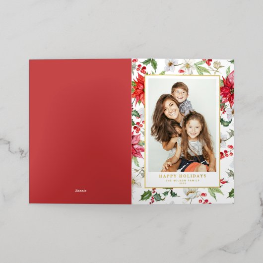 Fleurs de vacances à l'aquarelle Blanc Joyeuses Fê (Mise à l'extérieur)