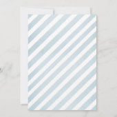 Fleurs de vélo Invitation d'anniversaire de fête (Dos)