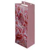 Fleurs de velours rose Mallow Cadeau Sac (Dos Angle)