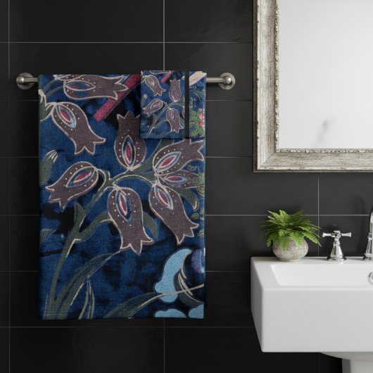 Fleurs de velours vintage : élégance d'inspiration