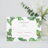 Fleurs de verdure d'eucalyptus RSVP (Debout devant)