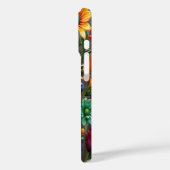 Fleurs de verre colorées #1 - coque iphone (Verso / Gauche)