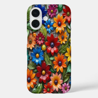 Fleurs de verre colorées #3 - coque iphone