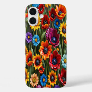 Fleurs de verre colorées #4 - coque iphone