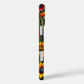Fleurs de verre colorées #4 - coque iphone (Verso / Droite)