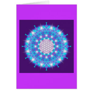 FLEURS DE VIE/Blume des Lebens Stars Mandala