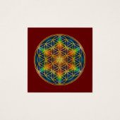 FLEURS DE VIE - Fleur fractale 1 (Devant)