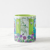 Fleurs d'eau Jardin fille | Cute Mug (Centre)
