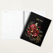 Fleurs Décoratives Rouges (Devant avec enveloppe)
