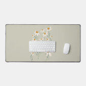 Fleurs Delicées Chamomille Aesthétique Sauvage (Clavier et souris)