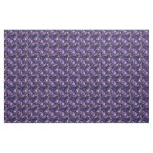 Fleurs d'encre violet tissu (Yard)