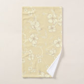 Fleurs déplaisantes Motif 8 (Serviette à main)