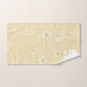 Fleurs déplaisantes Motif 8 (Serviette à main)