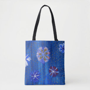 Fleurs Dessin Sac fourre-tout tout-sur-impression