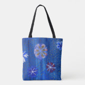 Fleurs Dessin Sac fourre-tout tout-sur-impression (Dos)