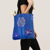 Fleurs Dessin Sac fourre-tout tout-sur-impression (De près)