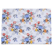 Fleurs dessinées main Whimsy Grand sac cadeau (Devant)