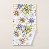 Fleurs d'été  (Serviette à main)