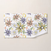 Fleurs d'été  (Serviette à main)