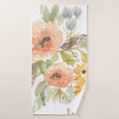 Fleurs D'Été Fin I (Serviette de bain)