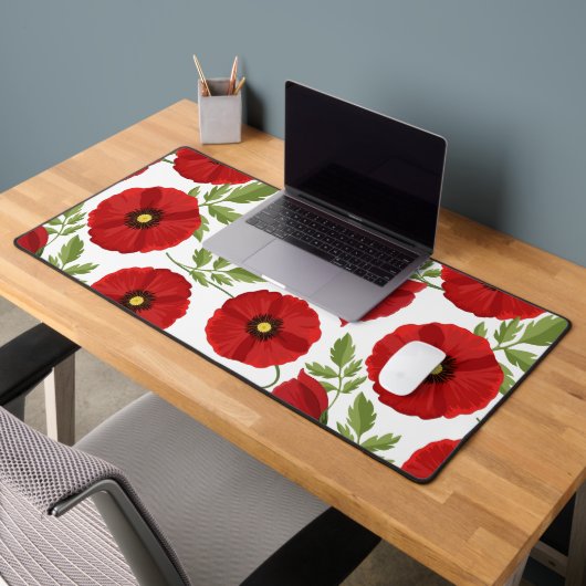 Fleurs d'été joyeuses floraison de pavot (Bureau 2)