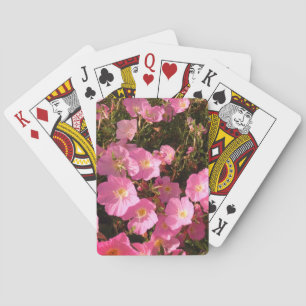 Fleurs D'Été Roses Photo Cartes De Jeu