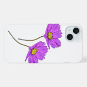 Fleurs Deux Cosmos Violets (Verso Horizontal)