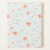 Fleurs d'Hibiscus Blanc Tropical Péché (Dos)