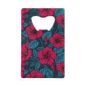 Fleurs d'hibiscus rouges (Dos)