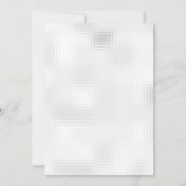 Fleurs d'hibiscus rouges Invitation avant le maria (Dos)