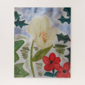 Fleurs d'hiver et Puzzle Holly (Vertical)