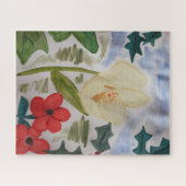 Fleurs d'hiver et Puzzle Holly (Horizontal)