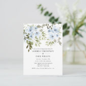 Fleurs d'hiver | Invitation à la fête de fiançaill (Debout devant)