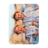 FLEURS D'HIVER Magnet photo de Noël (Vertical)