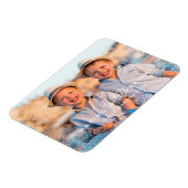 FLEURS D'HIVER Magnet photo de Noël (Côté Gauche)