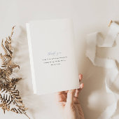 Fleurs d'hortensia bleu Programme en papier épais