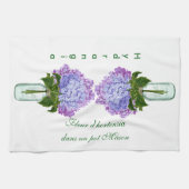 "Fleurs d'hortensia" Theedoek (Horizontaal)