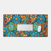 Fleurs d'humeur super colorée motif (Clavier et souris)