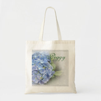 Fleurs d'Hydrangea sur le sac personnalisé