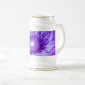 Fleurs d'Imaginaire de Mug violet (Devant droit)