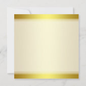 Fleurs d'iris de ressort sur le faire-part de (Dos)