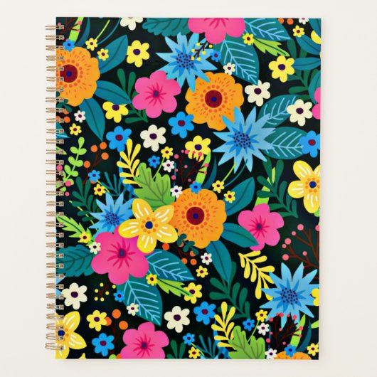 Fleurs Ditsy Vibrantes Motif Floral-43785 (Devant)