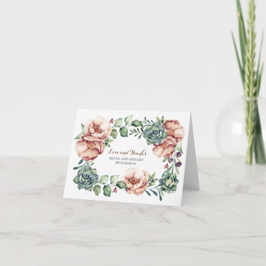 fleurs d'ivoire et succulents tombent merci (Devant)