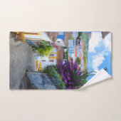 Fleurs d'Obidos, Portugal (Serviette à main)