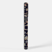 Fleurs d'or Black Floral Pastel personnalisables (Côté droit)